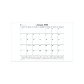 Desk Pad 2026 Monthly Calendar Insert, 24.5 x 16
